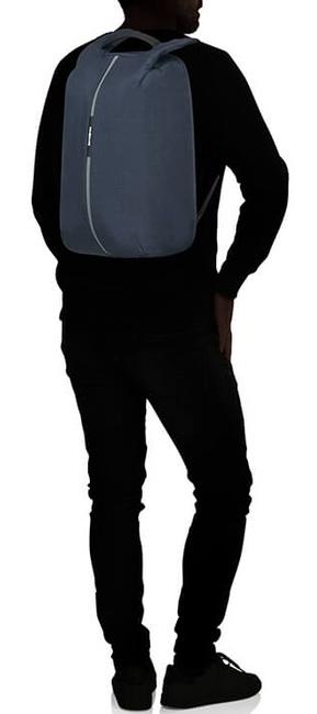 SECURIPAK  SECURIPAK Mochila con sistema antirrobo, para portátil de 15,6" ECLIPSE AZUL - Mochilas para portátil