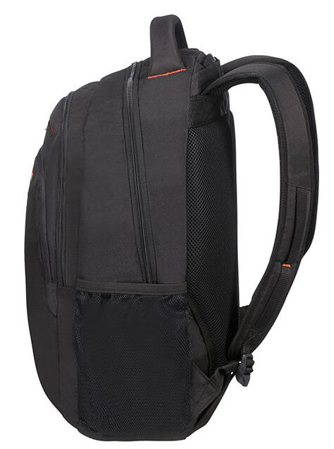 Mochila TURISTA AMERICANA EN EL TRABAJO, tableta y PC 17.3 " NEGRO / NARANJA - Mochilas para portátil