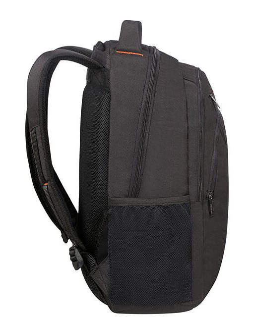 Mochila TURISTA AMERICANA EN EL TRABAJO, tableta y PC 17.3 " NEGRO / NARANJA - Mochilas para portátil