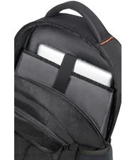 AMERICAN TOURISTER Mochila TURISTA AMERICANA EN EL TRABAJO, tableta y PC 17.3 " NEGRO / NARANJA - Mochilas para portátil - 6