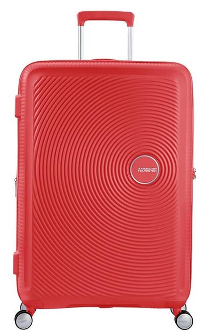 Maletas SOUNDBOX, medida grande, expandible coral rojo - Trolley R&iacute;gidos