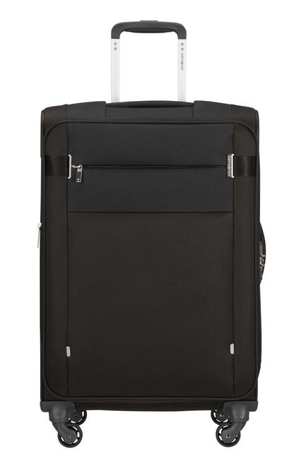 Carro CITYBEAT, equipaje de mano ultraligero, ampliable NEGRO - Trolley Semirrígidos