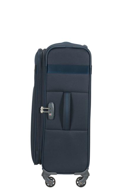 Carro CITYBEAT, equipaje de mano ultraligero, ampliable blu navy - Trolley Semirrígidos