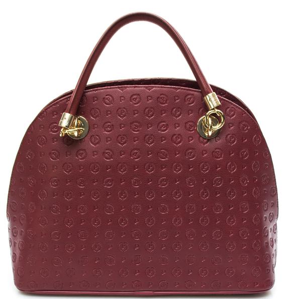 Heritage Embossed Bolso de mano, con bandolera Burdeos - Bolsos Mujer