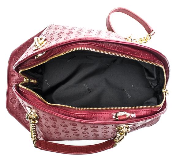 Heritage Embossed Bolso de mano, con bandolera Burdeos - Bolsos Mujer