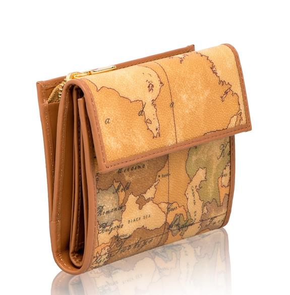 Billetera ALVIERO MARTINI 1 ^ CLASE GEO CLASSIC, compacto NATURAL - Carteras Mujer