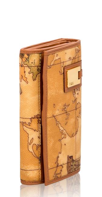 Cartera GEO CLASSIC, con plaqueta con logo NATURAL - Carteras Mujer