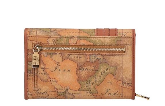 Cartera GEO CLASSIC, con plaqueta con logo NATURAL - Carteras Mujer