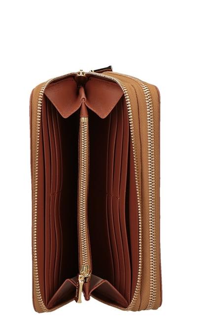 Billetera ALVIERO MARTINI 1 ^ CLASE GEO CLASSIC, compartimento doble con cremallera NATURAL - Carteras Mujer