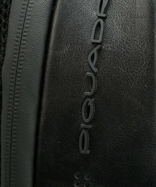 Mochila URBAN FAST-CHECK, soporte para PC de 15,6 ", en cuero negro - Mochilas para portátil