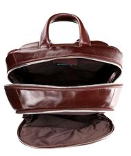 PIQUADRO Mochila CUADRADO AZUL, soporte para PC de 15.6 " CAOBA - Mochilas para portátil - 2