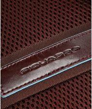 PIQUADRO Mochila CUADRADO AZUL, soporte para PC de 15.6 " CAOBA - Mochilas para portátil - 5