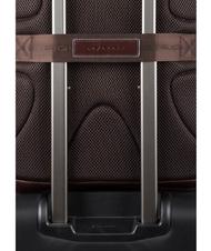 PIQUADRO Mochila CUADRADO AZUL, soporte para PC de 15.6 " CAOBA - Mochilas para portátil - 9