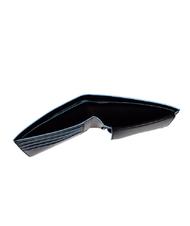 PIQUADRO Cartera CUADRADO AZUL, en cuero, con RFID negro - Carteras Hombre - 3