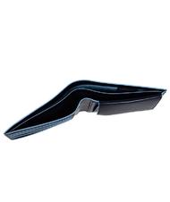 PIQUADRO Cartera CUADRADO AZUL, en cuero, con RFID azul - Carteras Hombre - 3