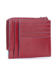 PIQUADRO Cartera Línea BLUE SQUARE ROJO - Carteras Hombre - 2