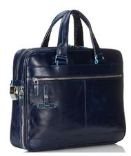 PIQUADRO Carpeta Línea BLUE SQUARE, soporte para PC de 14 " azul - Maletines de Trabajo - 2