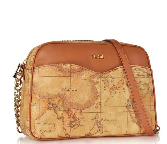 ALVIERO MARTINI 1 ^ CLASE Geo Bolso bandolera acabado cuero NATURAL - Bolsos Mujer