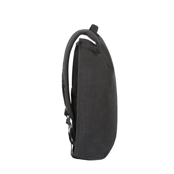 SECURIPAK  SECURIPAK Mochila con sistema antirrobo, para portátil de 15,6" ACERO NEGRO - Mochilas para portátil