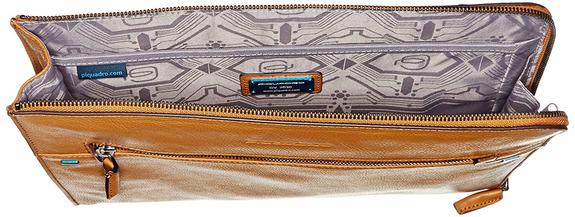 Funda iPad PIKE, en cuero, con bandolera CUERO - Fundas para tablet & Organizer