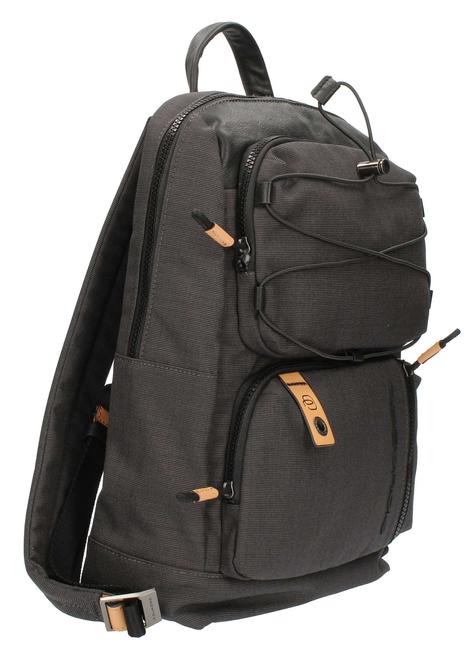 Mochilas BLAME, para port&aacute;til 14"; en tejido t&eacute;cnico negro - Mochilas para port&aacute;til
