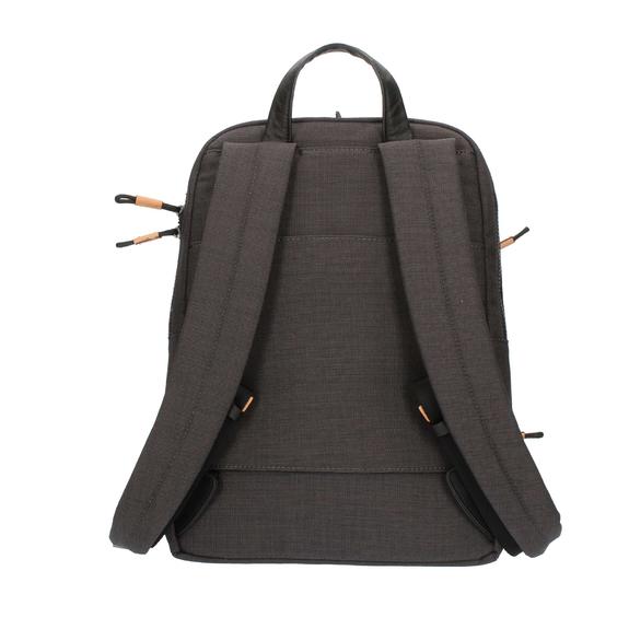 Mochilas BLAME, para port&aacute;til 14"; en tejido t&eacute;cnico negro - Mochilas para port&aacute;til