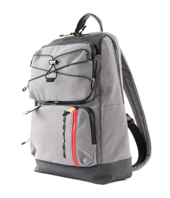 Mochilas BLAME, para port&aacute;til 14"; en tejido t&eacute;cnico GRIS - Mochilas para port&aacute;til