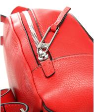 PIQUADRO Muse Mini Mini mochila de cuero ROJO - Bolsos Mujer - 3