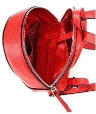 PIQUADRO Muse Mini Mini mochila de cuero ROJO - Bolsos Mujer - 4
