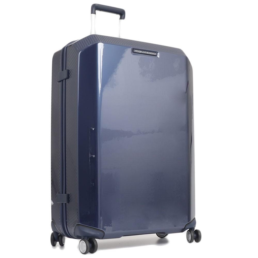 Piquadro Maleta Trolley Piq3, Medida Grande Azul - ¡Compra A Precios De  Outlet!