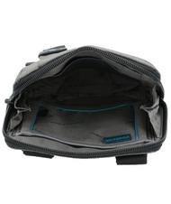 PIQUADRO Bandolera Línea P16 CHEVRON / GRIS - Bandoleras Hombre - 5