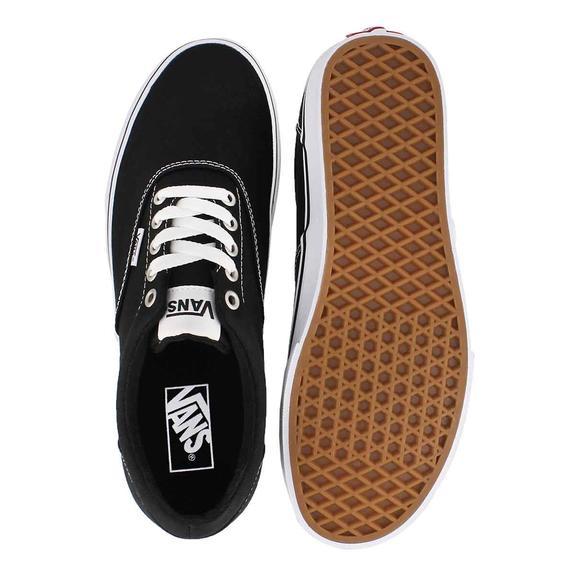 Zapatillas DOHENY, en lienzo NEGRO / BLANCO - Zapatos Hombre