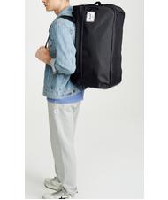 HERSCHEL bolsa de lona OUTFITTER, con tirantes retr&aacute;ctiles. RAVEN CROSSHATCH - Bolsas de viaje - 6