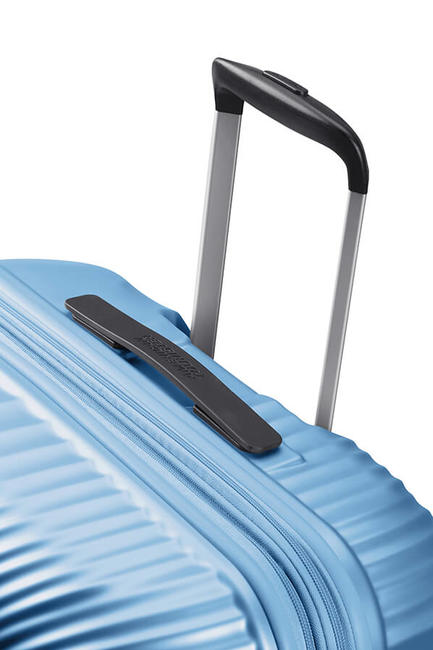 Maletas L&iacute;nea JETGLAM, medida mediana, expandible POLVO MET&Aacute;LICO AZUL - Trolley R&iacute;gidos