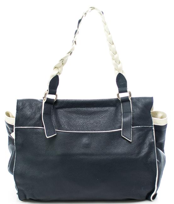 Delacroix Bolso shopper, de piel martillada azul - Bolsos Mujer