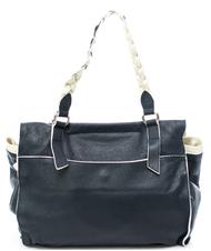 TOSCA BLU Delacroix Bolso shopper, de piel martillada azul - Bolsos Mujer - 3