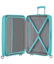 AMERICAN TOURISTER SOUNDBOX SPINNER Carro mediano, expandible AZUL PISCINA - Trolley R&iacute;gidos - 2