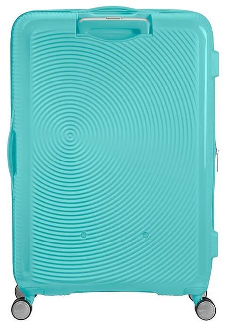 Maletas SOUNDBOX, medida grande, expandible AZUL PISCINA - Trolley R&iacute;gidos