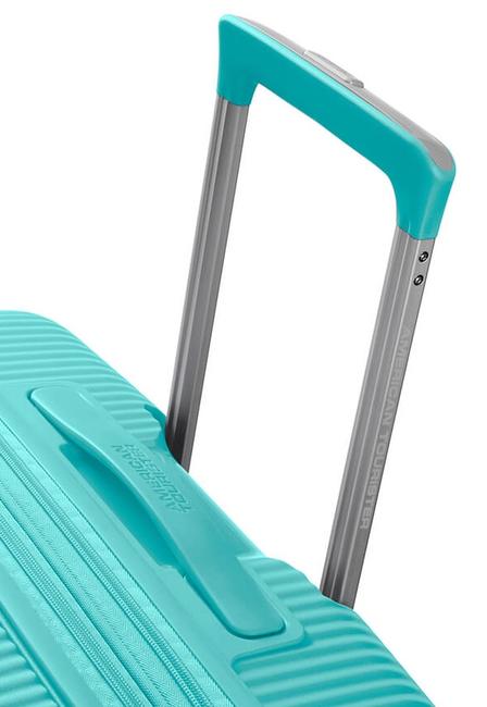 Maletas SOUNDBOX, medida grande, expandible AZUL PISCINA - Trolley R&iacute;gidos