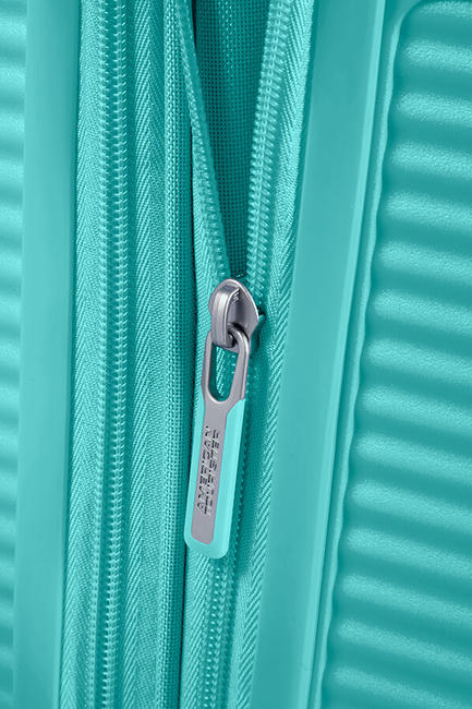Maletas SOUNDBOX, medida grande, expandible AZUL PISCINA - Trolley R&iacute;gidos