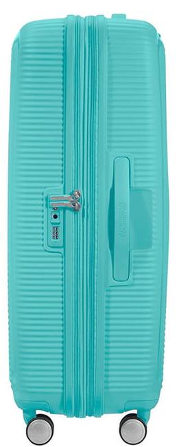 Maletas SOUNDBOX, medida grande, expandible AZUL PISCINA - Trolley R&iacute;gidos