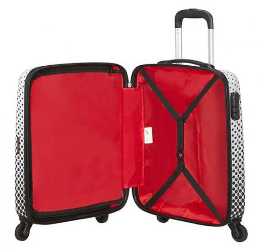 Trolley DISNEY LEGENDS, equipaje de mano. MICKEY MOUSE POLKA DOT - Equipaje de mano