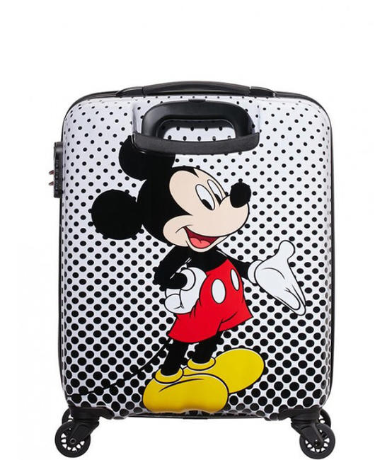 Trolley DISNEY LEGENDS, equipaje de mano. MICKEY MOUSE POLKA DOT - Equipaje de mano