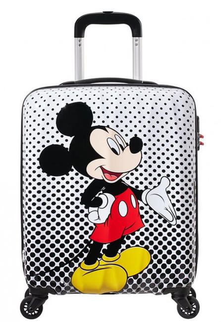 Trolley DISNEY LEGENDS, equipaje de mano. MICKEY MOUSE POLKA DOT - Equipaje de mano