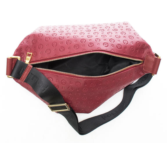 Heritage Embossed Bolso bandolera Burdeos - Bolsos Mujer