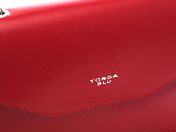 TOSCA AZUL Margherita Bandolera de cuero ROJO - Bolsos Mujer