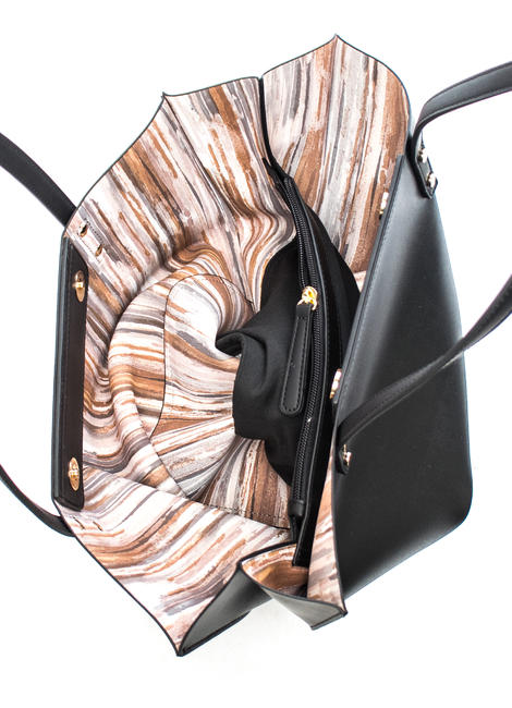 TOSCA AZUL Begonia Bandolera negro - Bolsos Mujer
