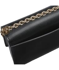 FURLA 1927 Pequeño Bandolera de cuero negro - Bolsos Mujer - 5