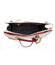 POLLINI Heritage Classic Bolso shopper de mano, con bandolera Marfil / lac - Bolsos Mujer - 5