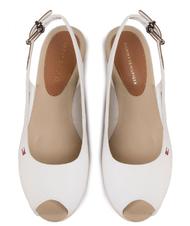 TOMMY HILFIGER TOMMY HILFIGHER Elba Sandalias de cu&ntilde;a marfil - Zapatos Mujer - 6